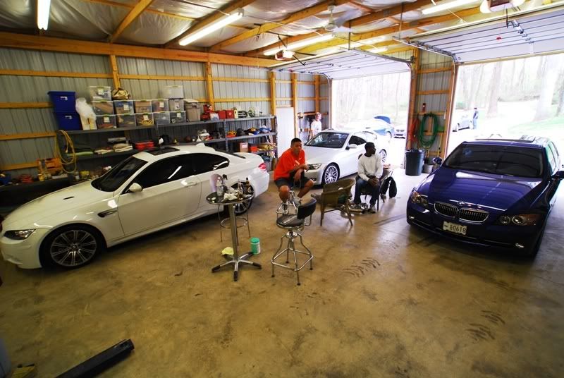 Local DIY/mod install day 2 at Clem's garage